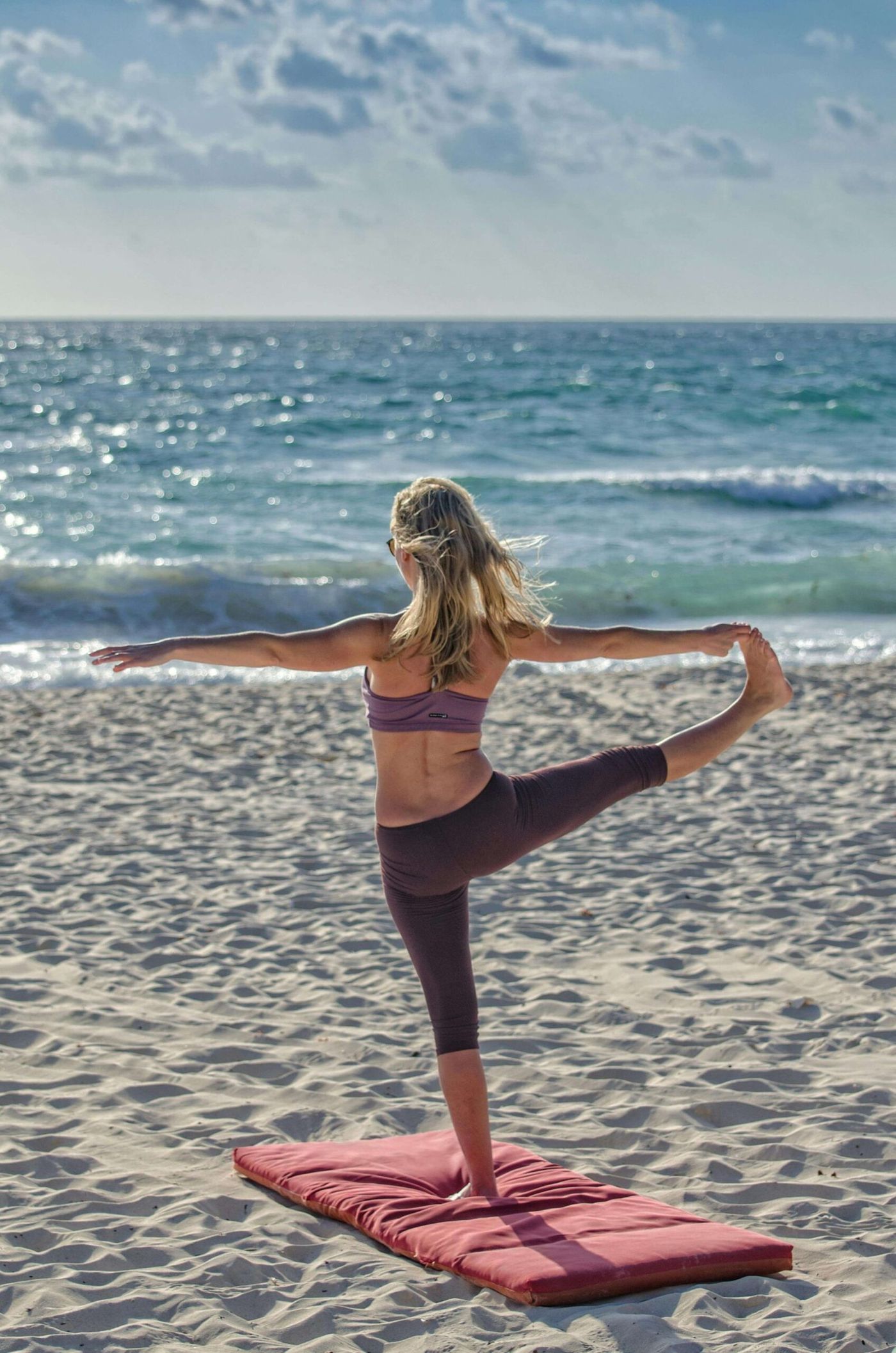 Yoga by the sea